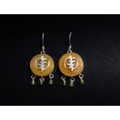 Gye Nyame Dangle Earrings