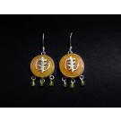 Gye Nyame Dangle Earrings
