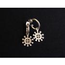Ohene Aniwa Dangle Hoop Earrings